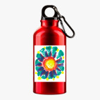 Металлическая бутылка 400 мл UV-DTF