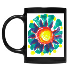 Кружка цветная UV-DTF