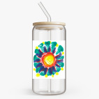 Банка с бамбуковой крышкой