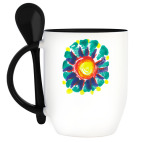 Кружка с ложкой