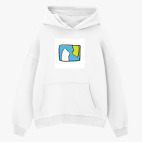 Толстовка худи оверсайз