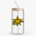 Банка с бамбуковой крышкой