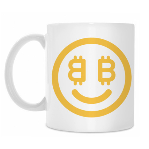 Кружка Bitcoin Smile