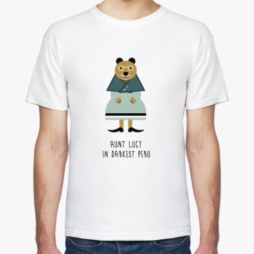 Футболка с принтом Тетушка Люси