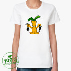 Женская футболка органик