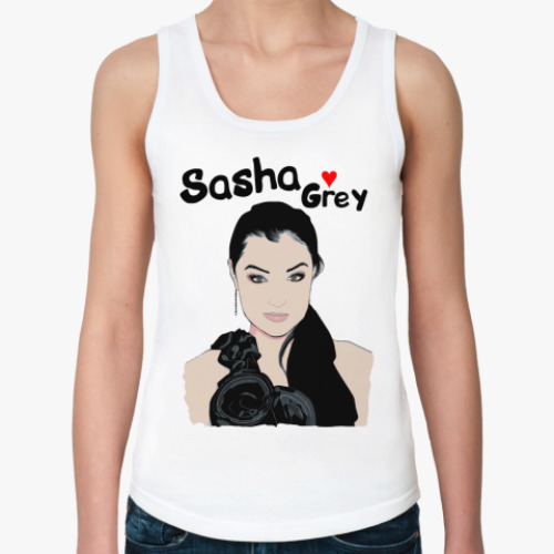 Женская майка sasha gray