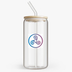 Банка с бамбуковой крышкой