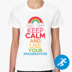 Женская спортивная футболка