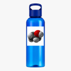 Прозрачная спортивная бутылка