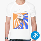 Мужская спортивная футболка