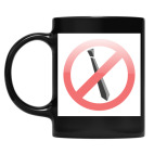 Кружка цветная UV-DTF