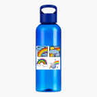 Прозрачная спортивная бутылка