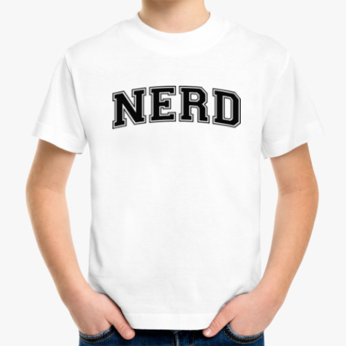 Детская футболка Nerd