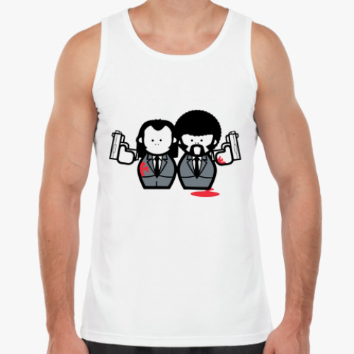 Майка с принтом Криминальное чтиво