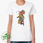 Женская футболка органик