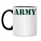 Кружка двухцветная