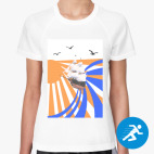 Женская спортивная футболка