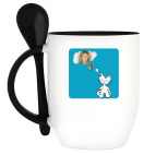 Кружка с ложкой