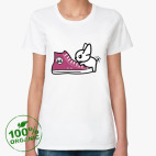 Женская футболка органик