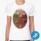 Женская спортивная футболка