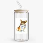 Банка с бамбуковой крышкой