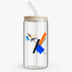 Банка с бамбуковой крышкой