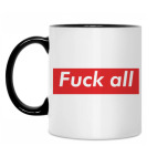 Кружка двухцветная