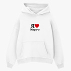 Толстовка худи оверсайз