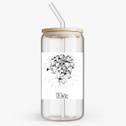 Банка с бамбуковой крышкой