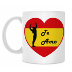Классическая кружка Я люблю тебя по-испански