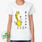 Женская футболка органик