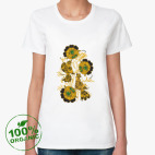 Женская футболка органик