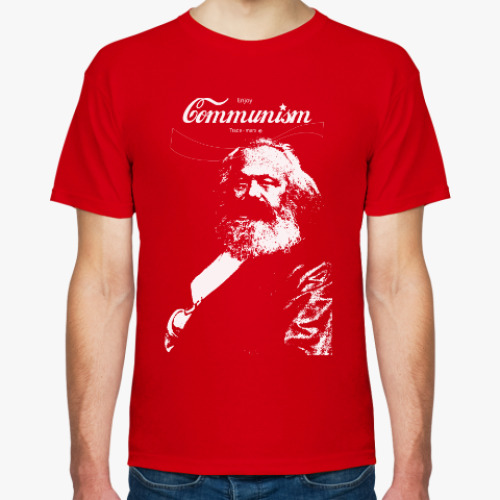 Футболка Enjoy communism - trade Marx