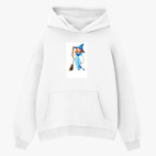 Толстовка худи оверсайз