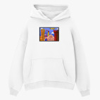 Толстовка худи оверсайз