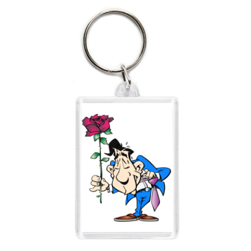 Брелок с принтом влюблённый