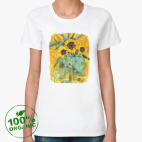Женская футболка органик