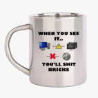 Кружка металлическая