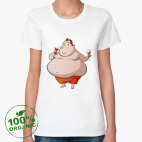 Женская футболка органик