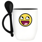 Кружка с ложкой