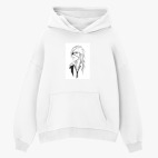 Толстовка худи оверсайз