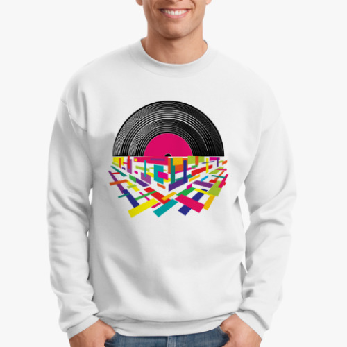 Свитшот Музыка в стиле всегда