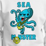 Крутой осьминог , гроза морей и океанов.