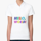 Женская рубашка поло