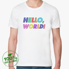 Мужская футболка органик