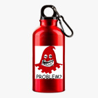 Металлическая бутылка 400 мл UV-DTF