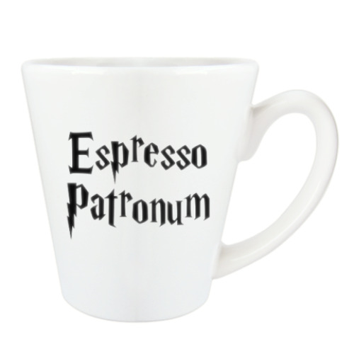 Чашка Латте с принтом Espresso Patronum