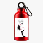 Металлическая бутылка 400 мл UV-DTF