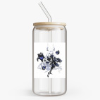 Банка с бамбуковой крышкой