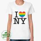 Женская футболка органик